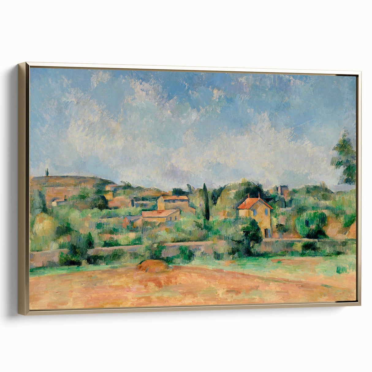 The Bellevue Plain: Paul Cézanne's Impressionist Landscape Masterpiece