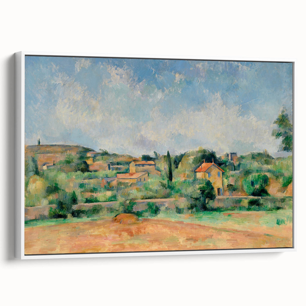 The Bellevue Plain: Paul Cézanne's Impressionist Landscape Masterpiece