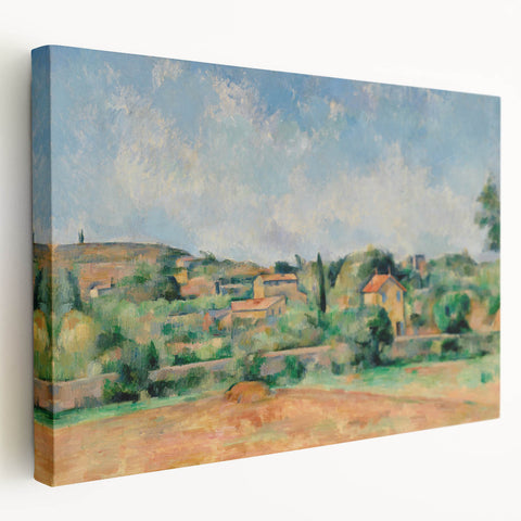 The Bellevue Plain: Paul Cézanne's Impressionist Landscape Masterpiece