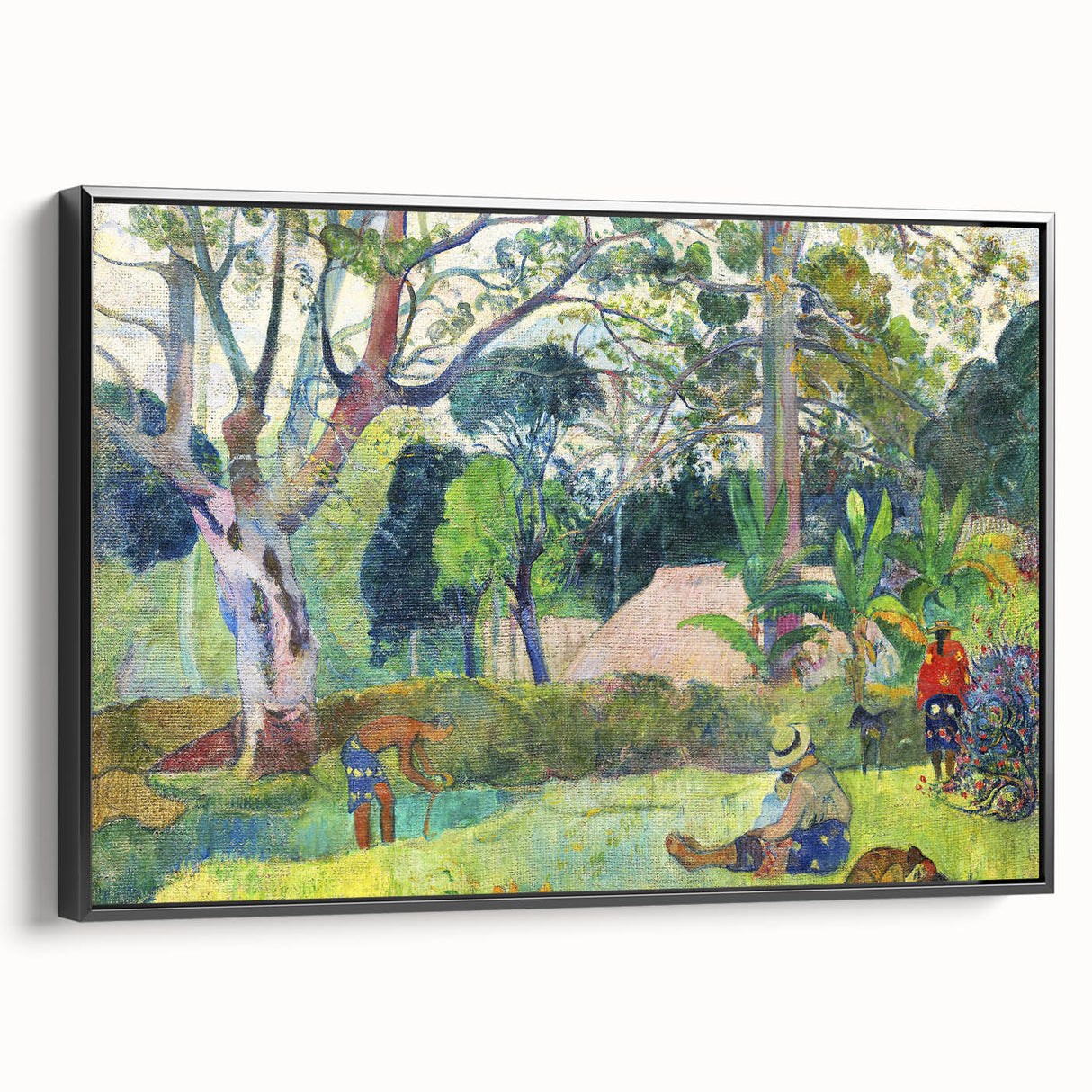The Big Tree: Paul Gauguin's Vibrant Post-Impressionist Artwork