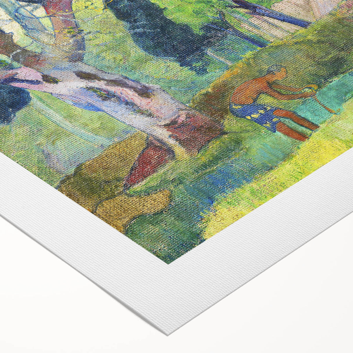 The Big Tree: Paul Gauguin's Vibrant Post-Impressionist Artwork