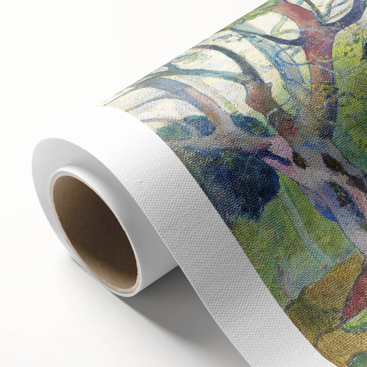 The Big Tree: Paul Gauguin's Vibrant Post-Impressionist Artwork