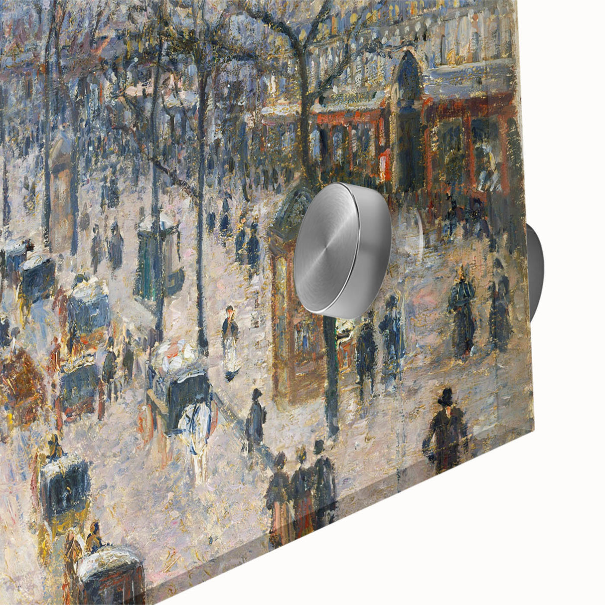 The Boulevard Montmartre: Pissarro's Impressionist Cityscape Art
