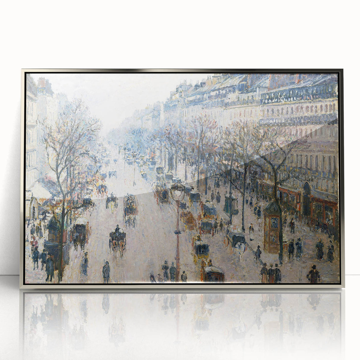 The Boulevard Montmartre: Pissarro's Impressionist Cityscape Art