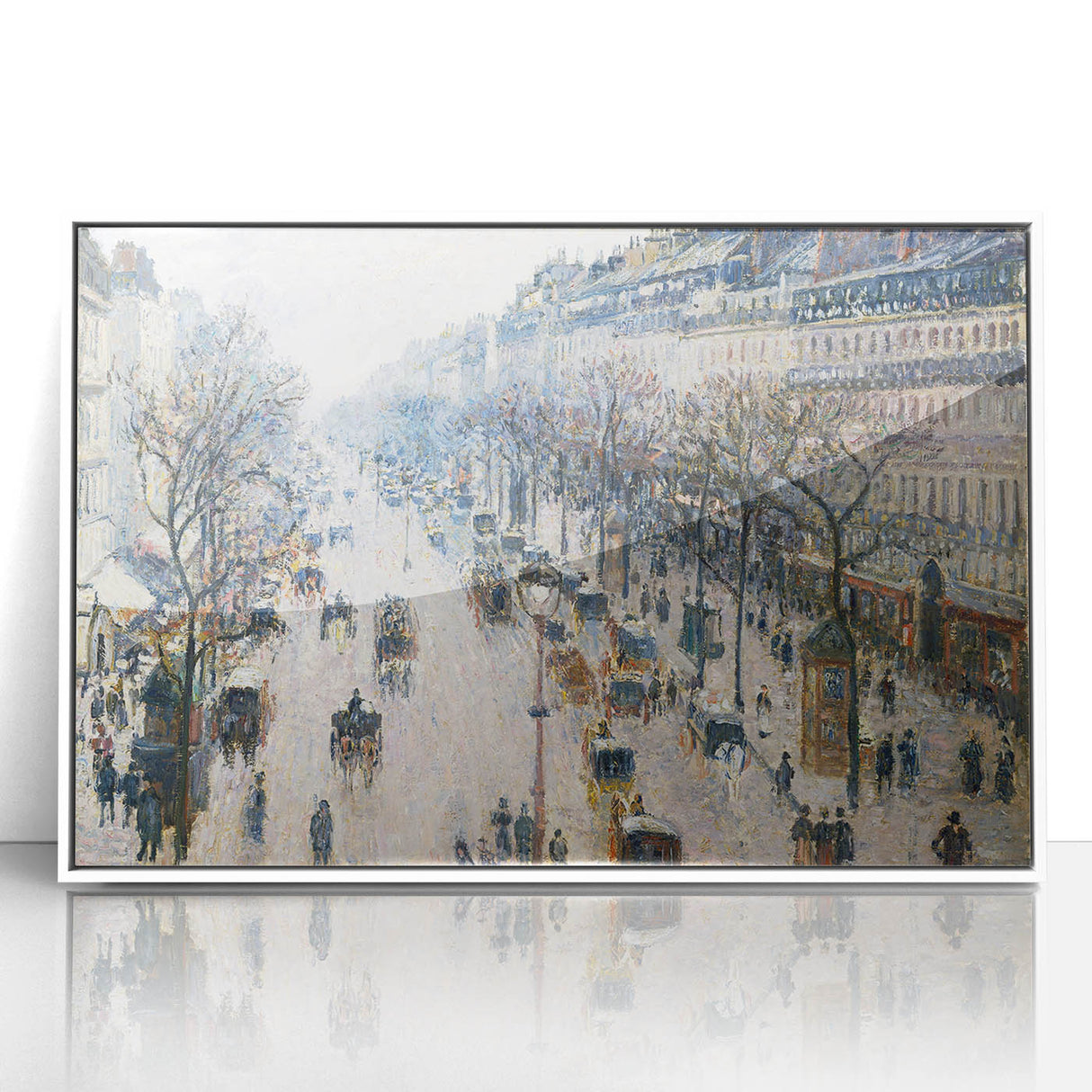 The Boulevard Montmartre: Pissarro's Impressionist Cityscape Art