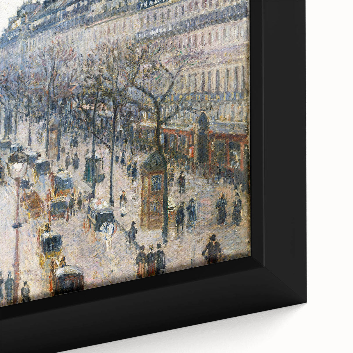 The Boulevard Montmartre: Pissarro's Impressionist Cityscape Art