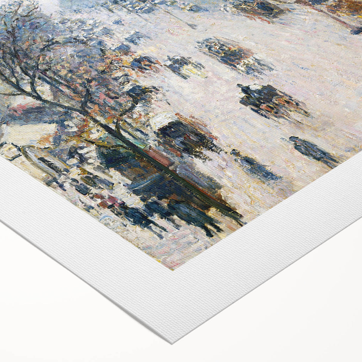 The Boulevard Montmartre: Pissarro's Impressionist Cityscape Art