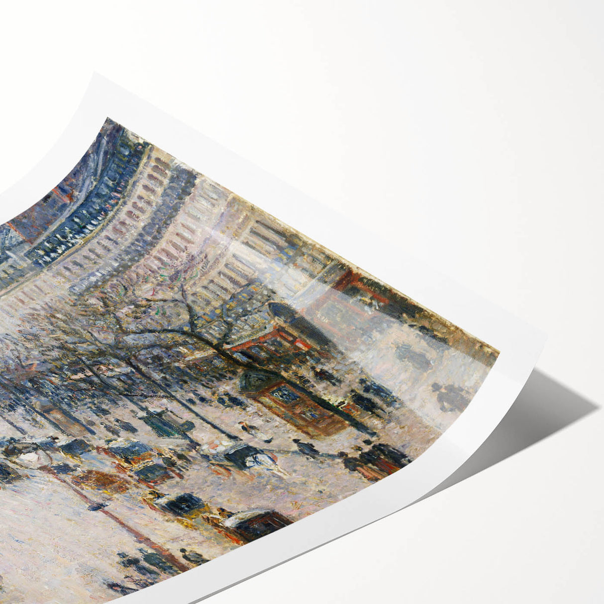 The Boulevard Montmartre: Pissarro's Impressionist Cityscape Art