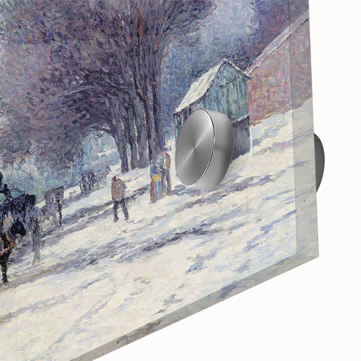 The Boulogne Embankment: Maximilien Luce's Winter Impressionist Art