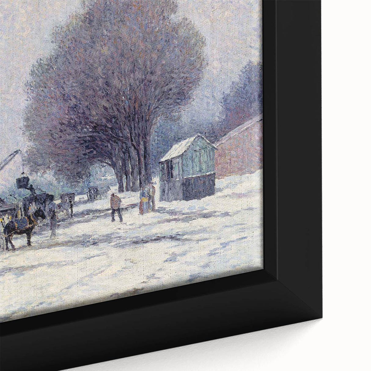 The Boulogne Embankment: Maximilien Luce's Winter Impressionist Art