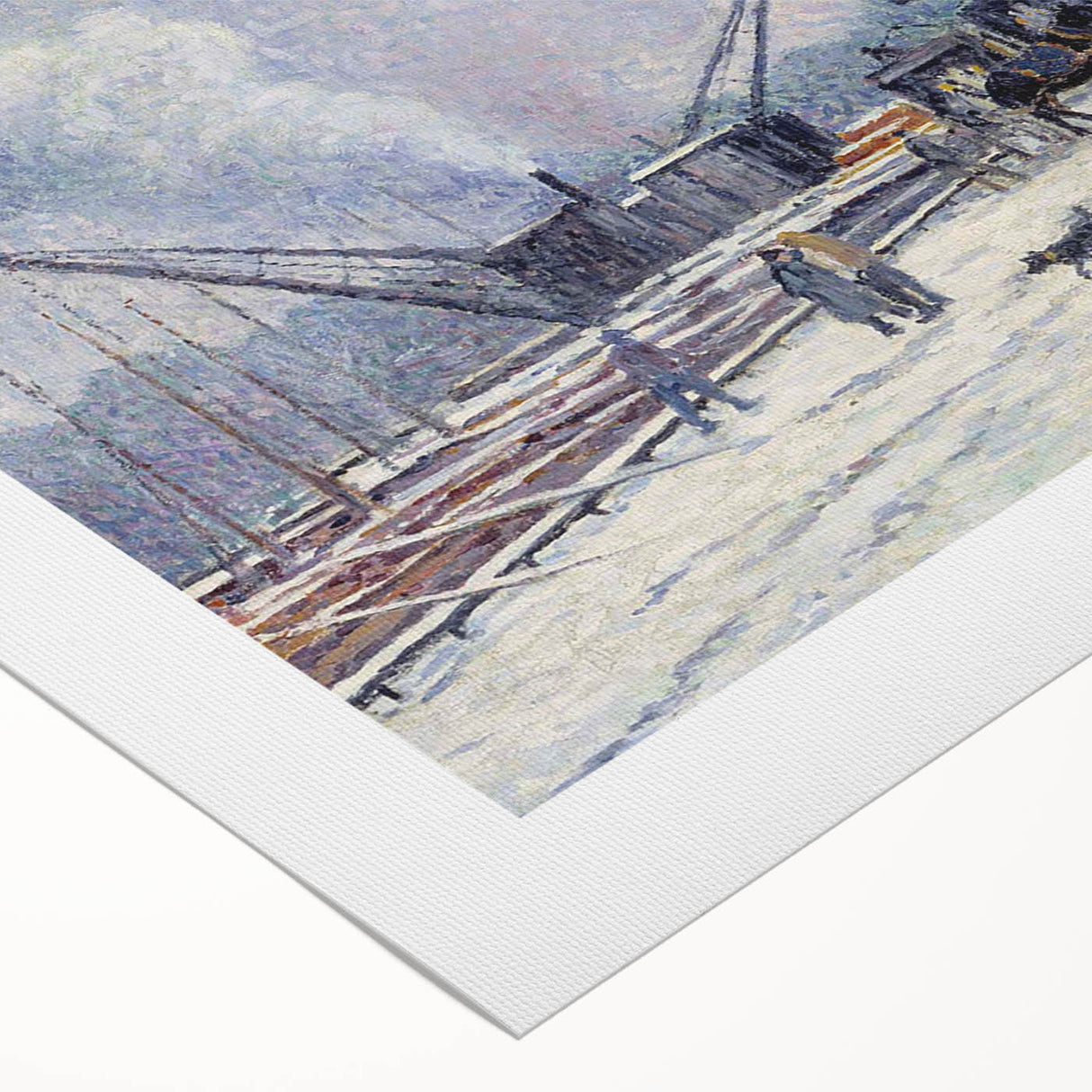 The Boulogne Embankment: Maximilien Luce's Winter Impressionist Art