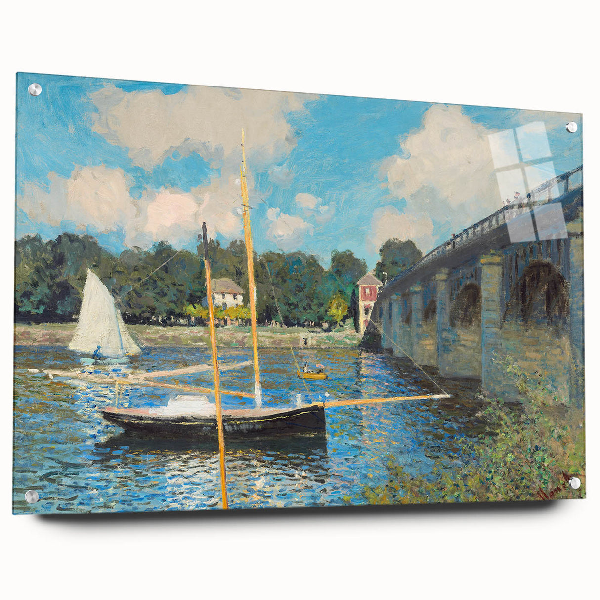 The Bridge at Argenteuil: Monet's Iconic Impressionist River Scene