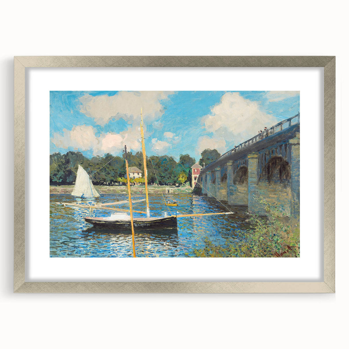 The Bridge at Argenteuil: Monet's Iconic Impressionist River Scene