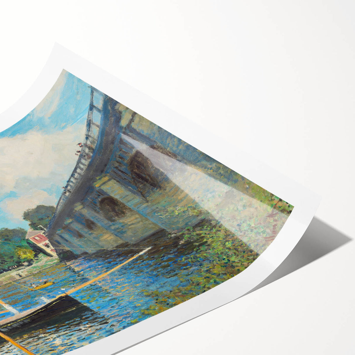 The Bridge at Argenteuil: Monet's Iconic Impressionist River Scene