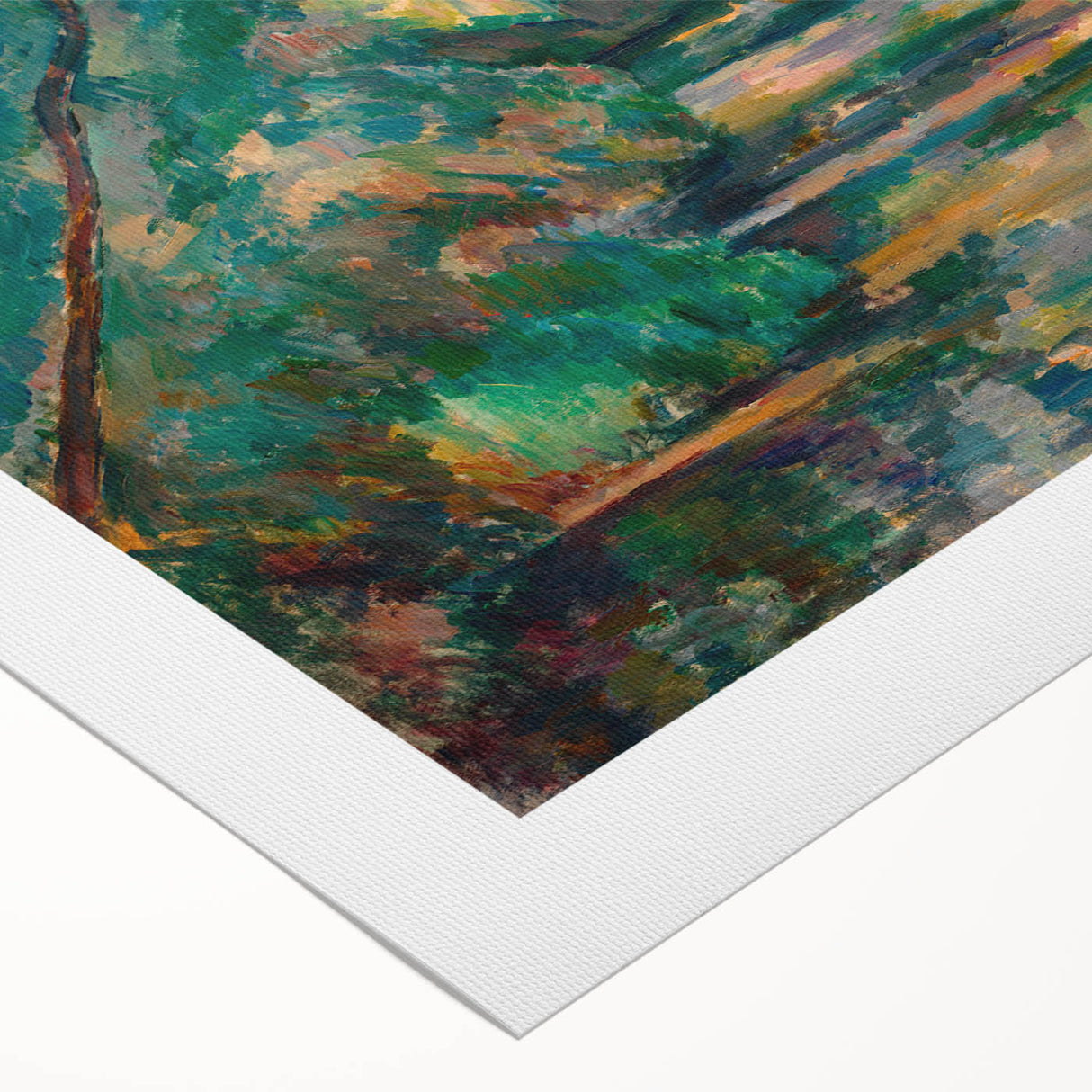 The Brook: Paul Cézanne's Impressionist Landscape Wall Art