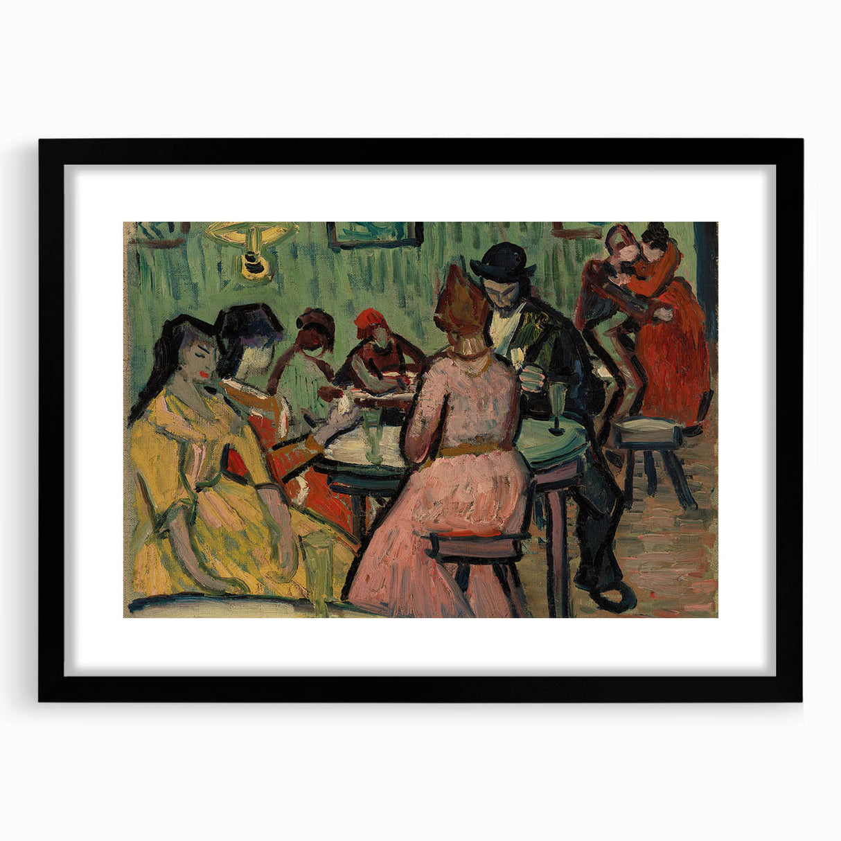 The Brothel: Vincent van Gogh's Expressive Post-Impressionist Art