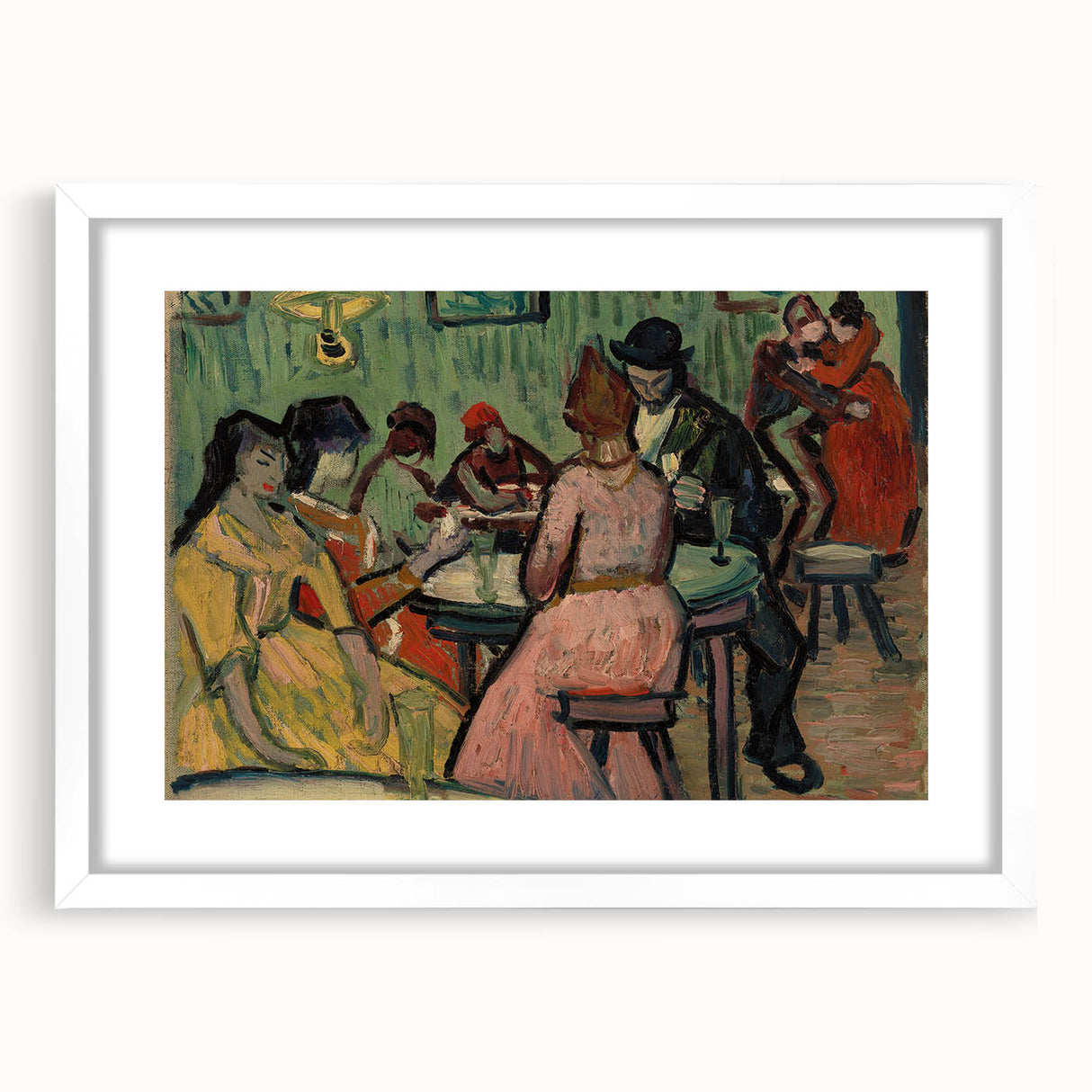 The Brothel: Vincent van Gogh's Expressive Post-Impressionist Art