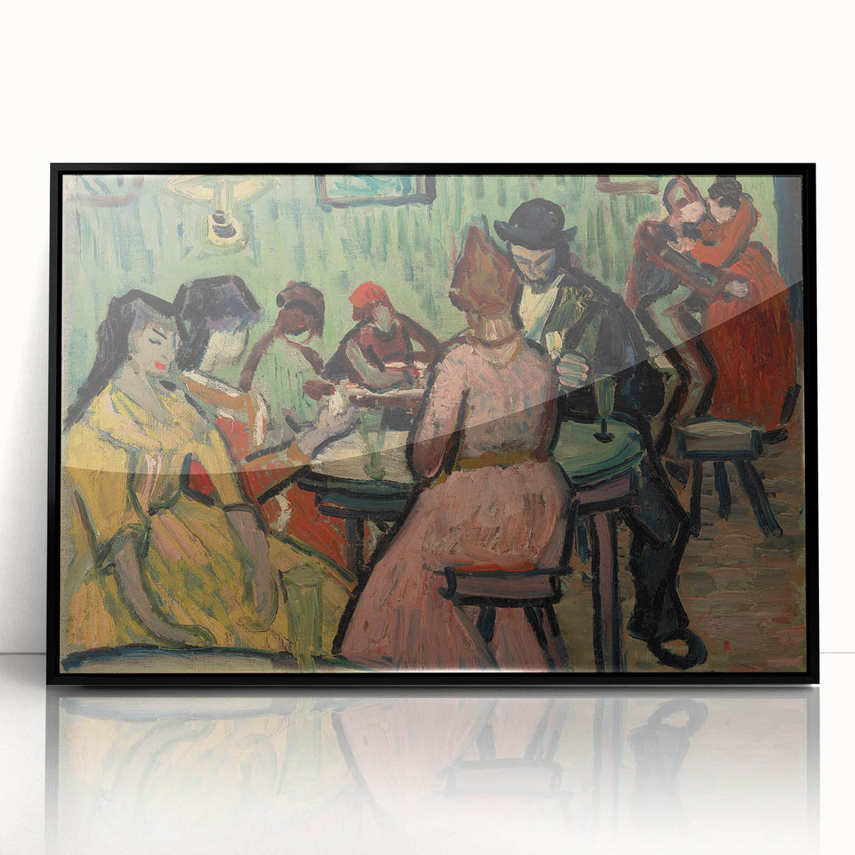 The Brothel: Vincent van Gogh's Expressive Post-Impressionist Art