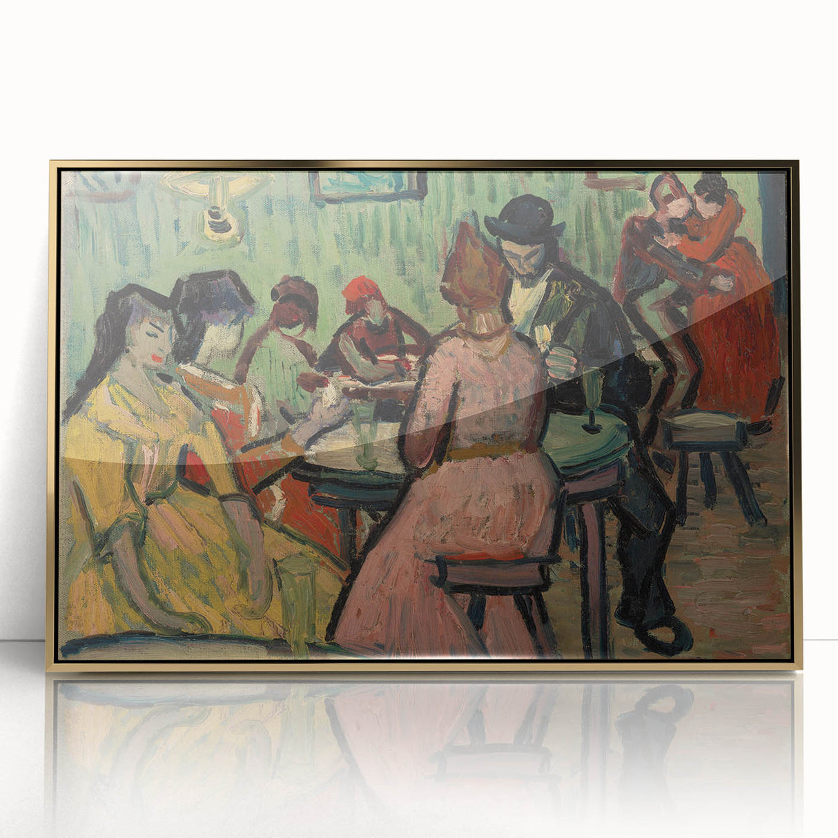 The Brothel: Vincent van Gogh's Expressive Post-Impressionist Art