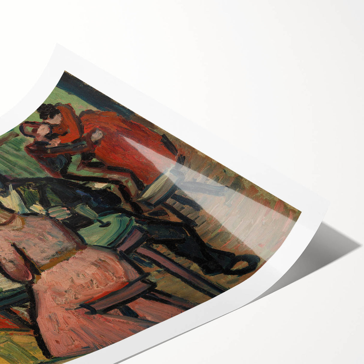 The Brothel: Vincent van Gogh's Expressive Post-Impressionist Art