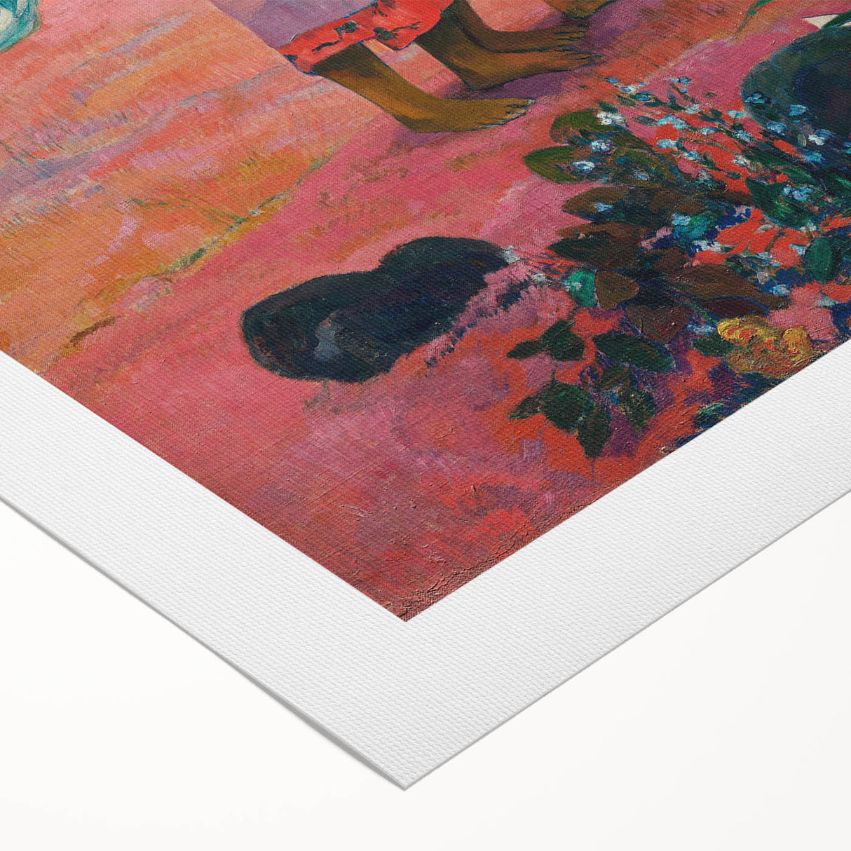 Impressionist Art Print - Gauguin's "The Call" Tropical Scene