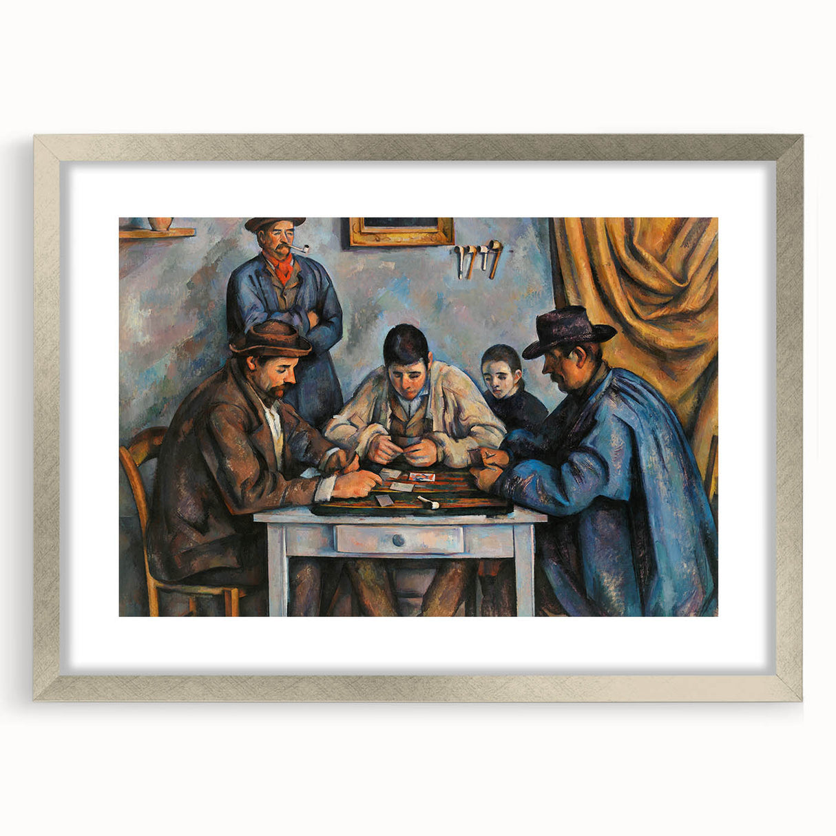 Impressionist Wall Art - Cézanne's "The Card Players" Print