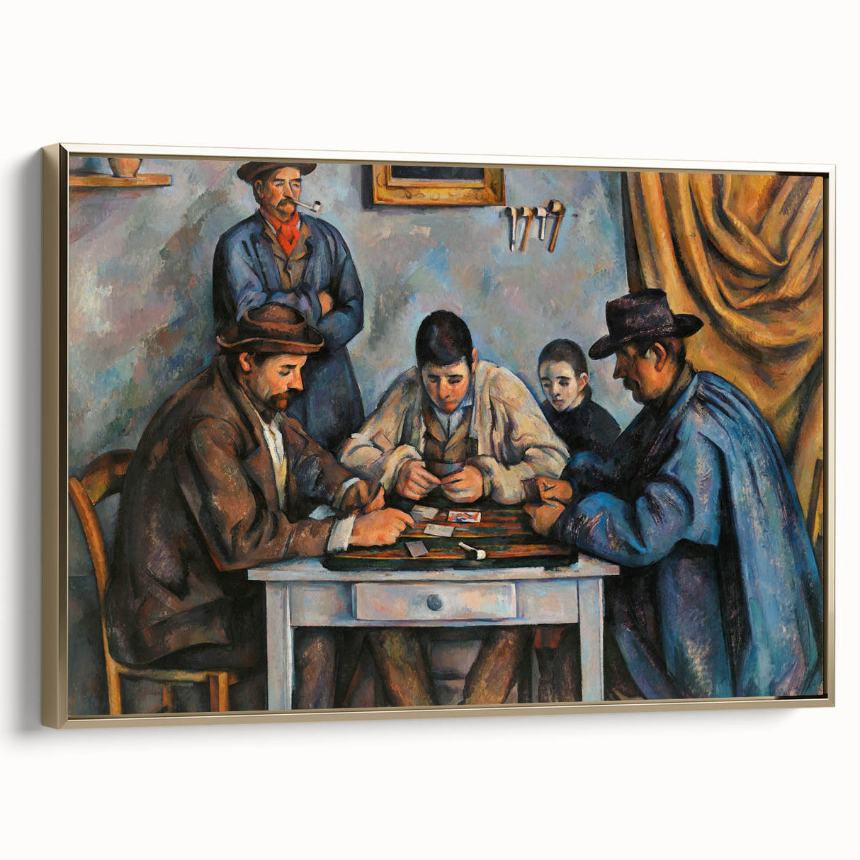 Impressionist Wall Art - Cézanne's "The Card Players" Print