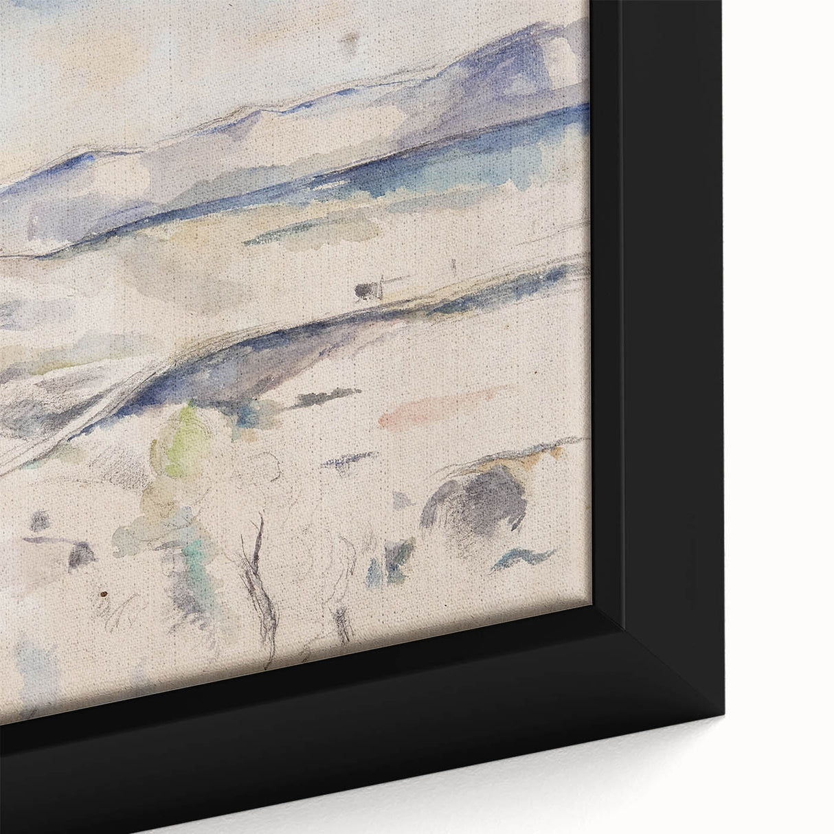 Impressionist Landscape Art - Cézanne's "Chaine de l'Étoile" Print