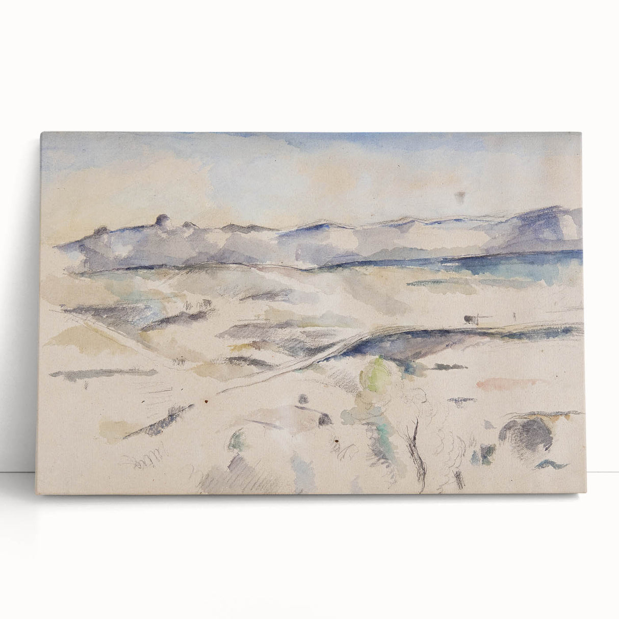 Impressionist Landscape Art - Cézanne's "Chaine de l'Étoile" Print
