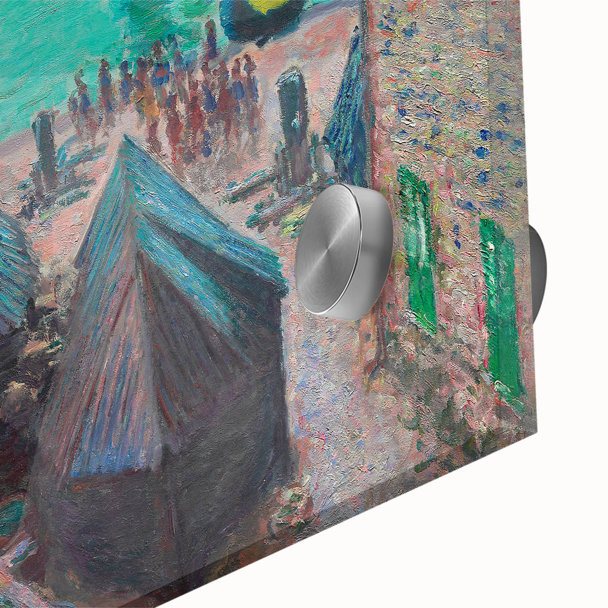 Impressionist Art – Sunset Over the River Claude Monet Style Print