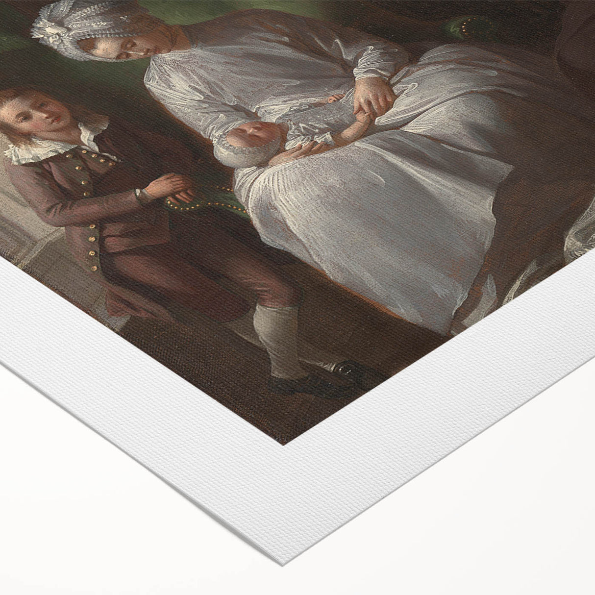 The Artist and His Family - Classic Romanticism Canvas Wall Art