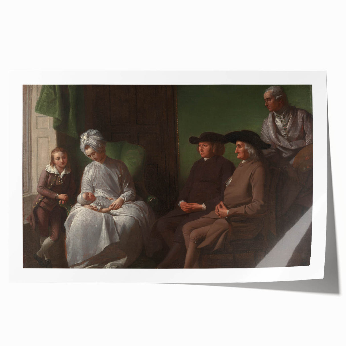The Artist and His Family - Classic Romanticism Canvas Wall Art