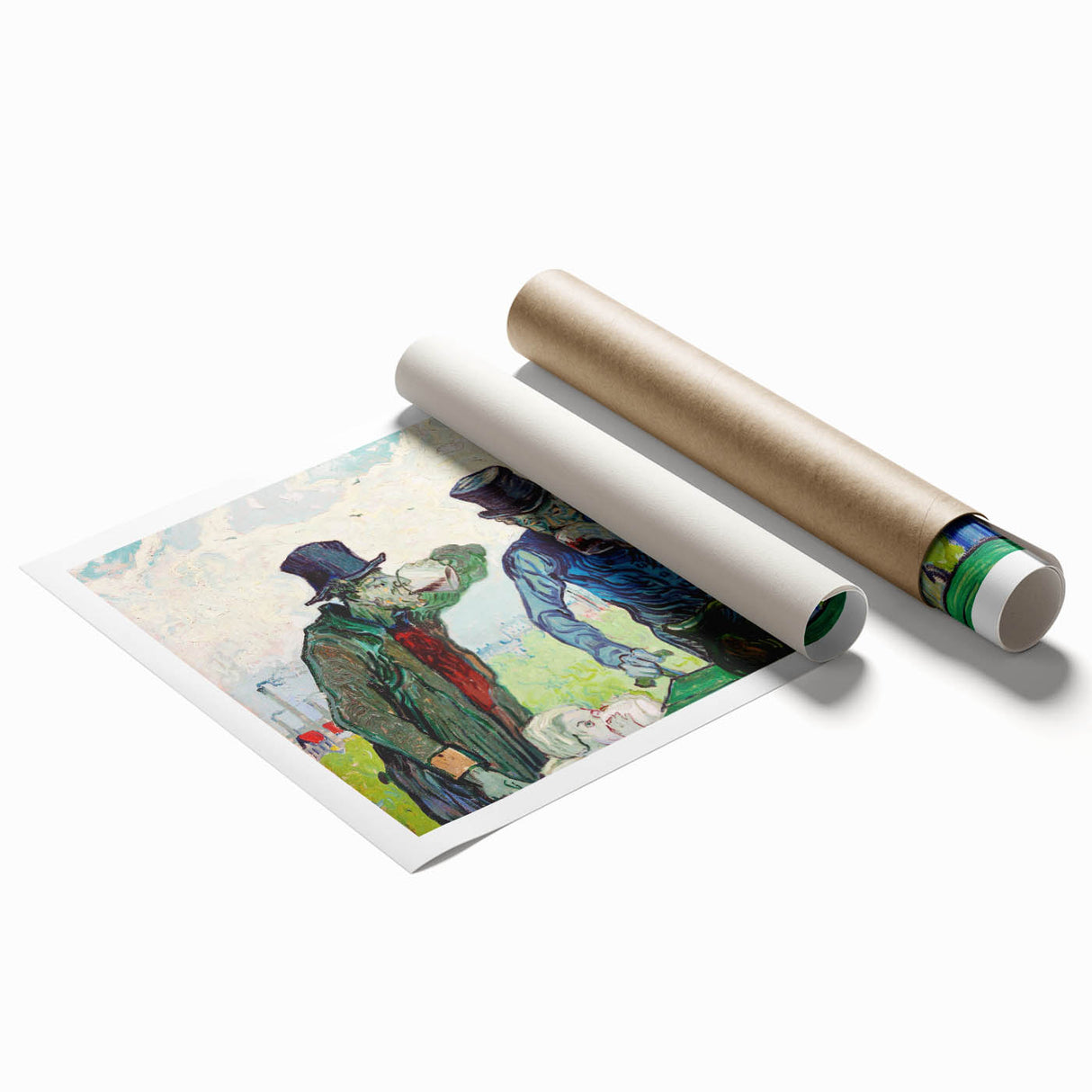 Impressionist Painting – The Drinkers by Vincent van Gogh Print