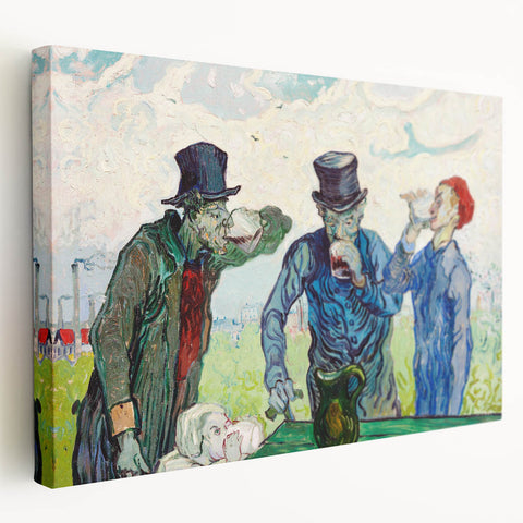 Impressionist Painting – The Drinkers by Vincent van Gogh Print