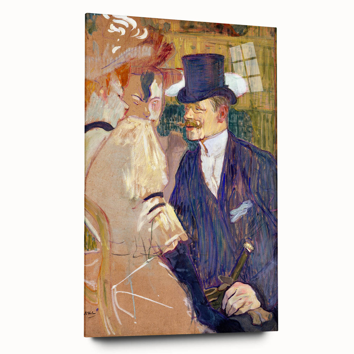Impressionist Art Print - Toulouse-Lautrec's "The Englishman