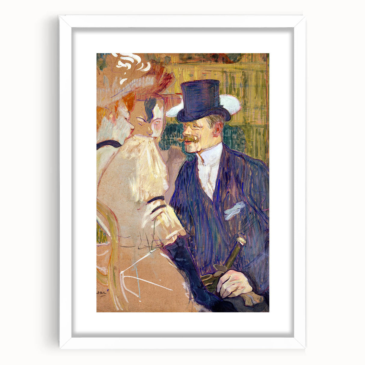Impressionist Art Print - Toulouse-Lautrec's "The Englishman