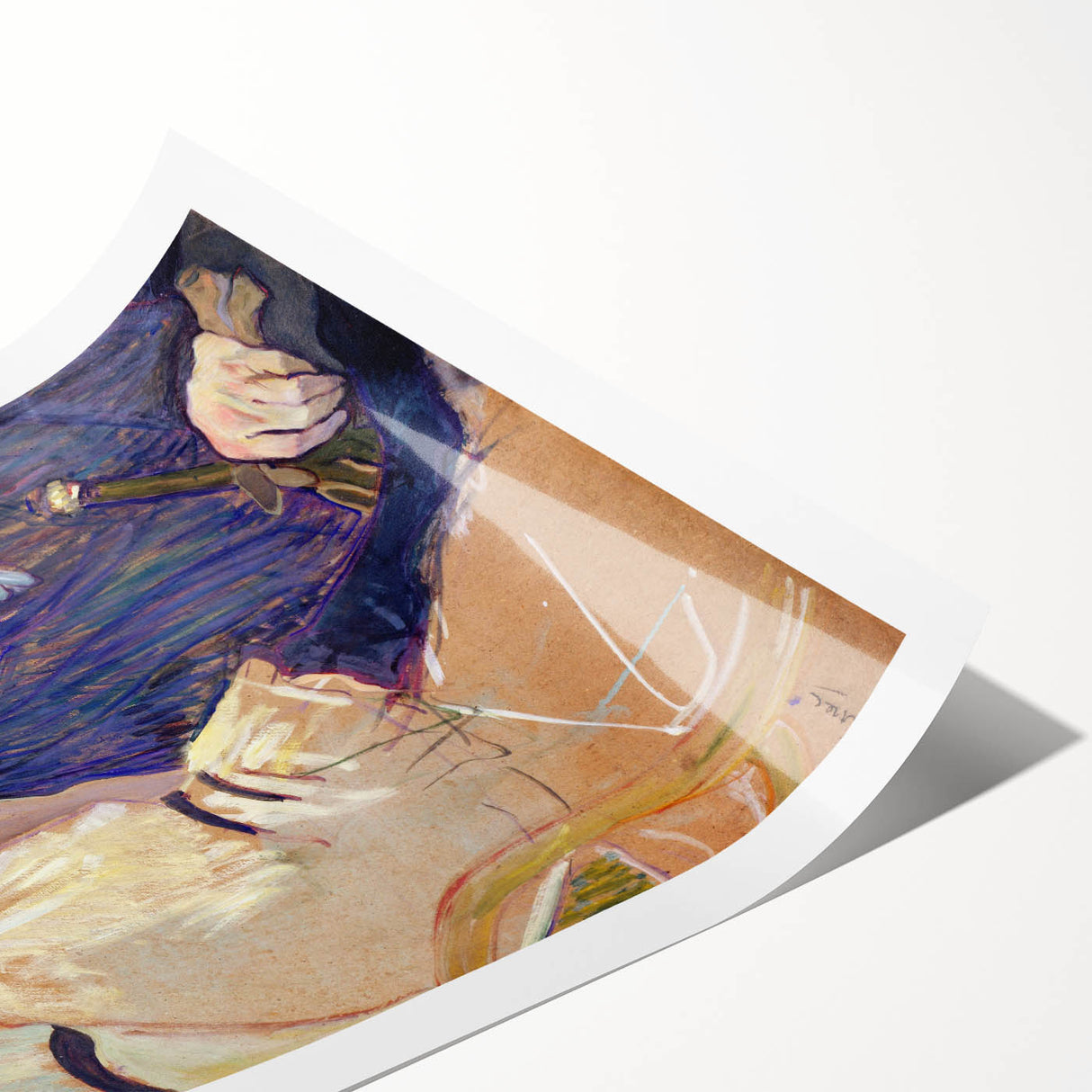 Impressionist Art Print - Toulouse-Lautrec's "The Englishman