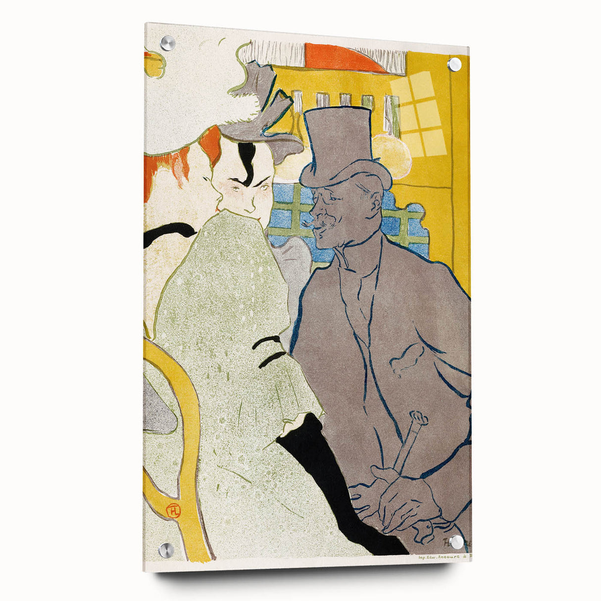 Post-Impressionist Art - Toulouse-Lautrec's "The Englishman" Print