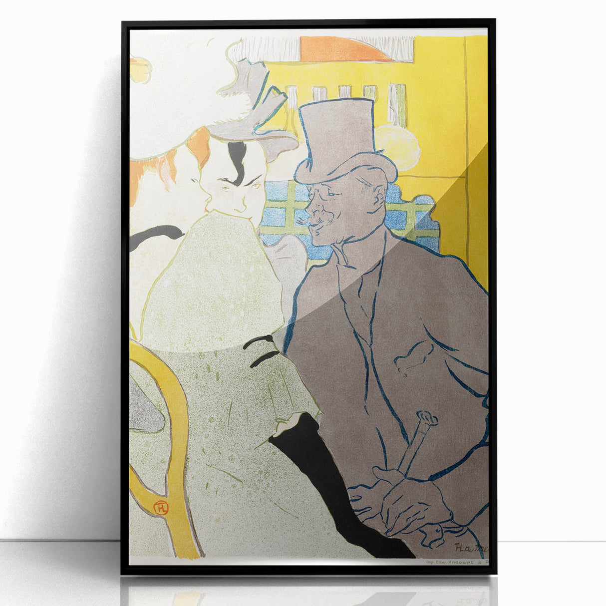 Post-Impressionist Art - Toulouse-Lautrec's "The Englishman" Print
