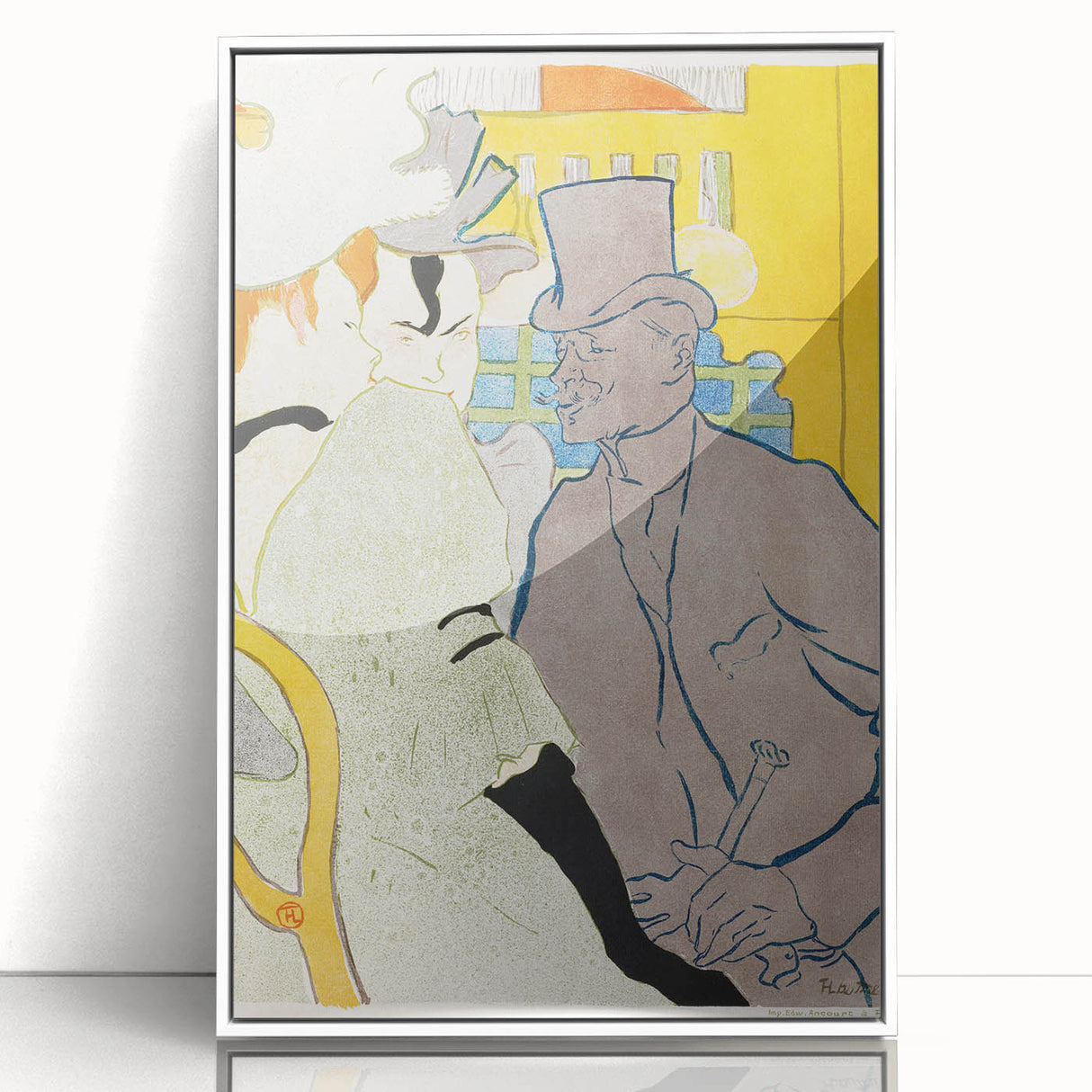 Post-Impressionist Art - Toulouse-Lautrec's "The Englishman" Print