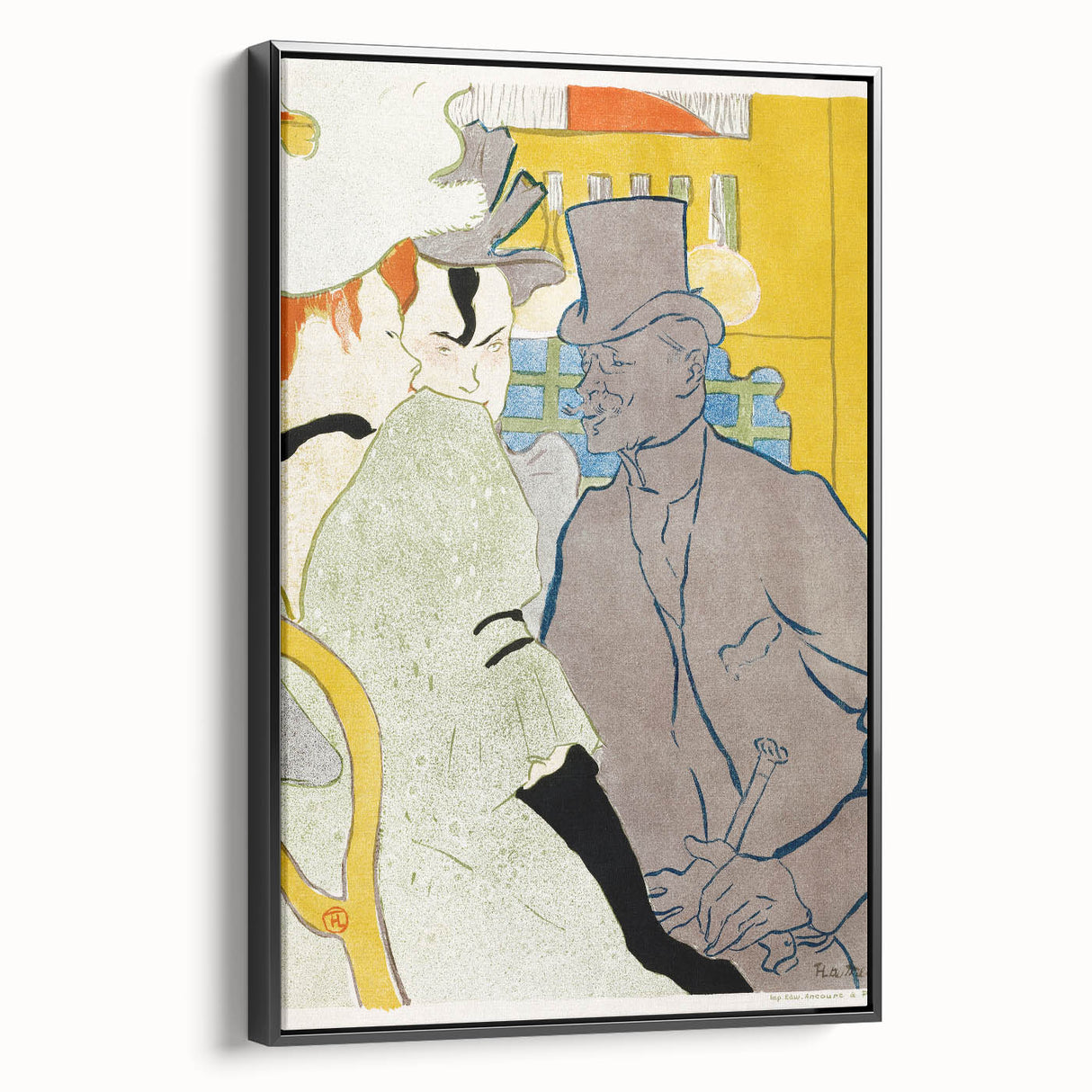 Post-Impressionist Art - Toulouse-Lautrec's "The Englishman" Print