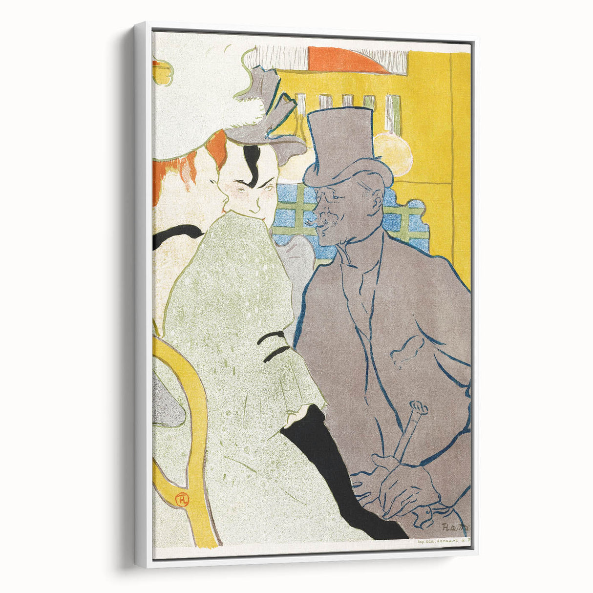 Post-Impressionist Art - Toulouse-Lautrec's "The Englishman" Print