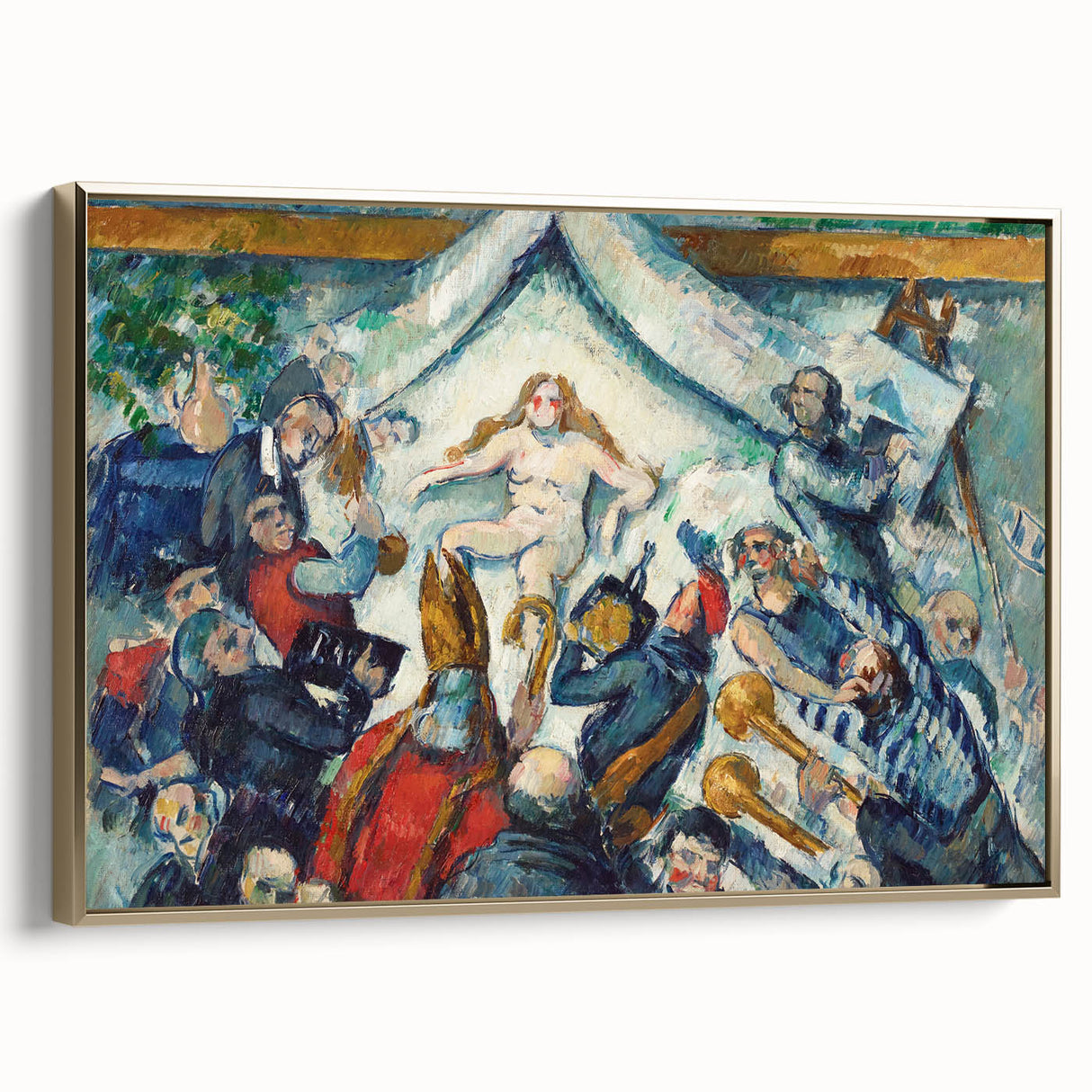 Impressionist Landscape – Serene Morning by Claude Monet Art Print