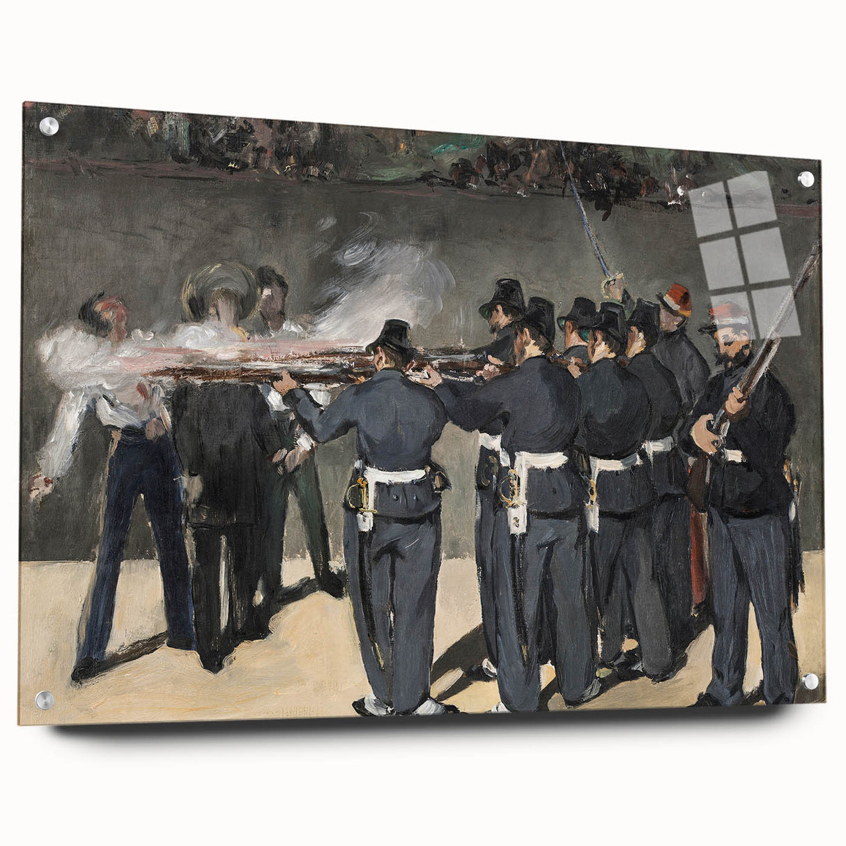 Impressionism Wall Art: The Execution of Emperor Maximilian Print