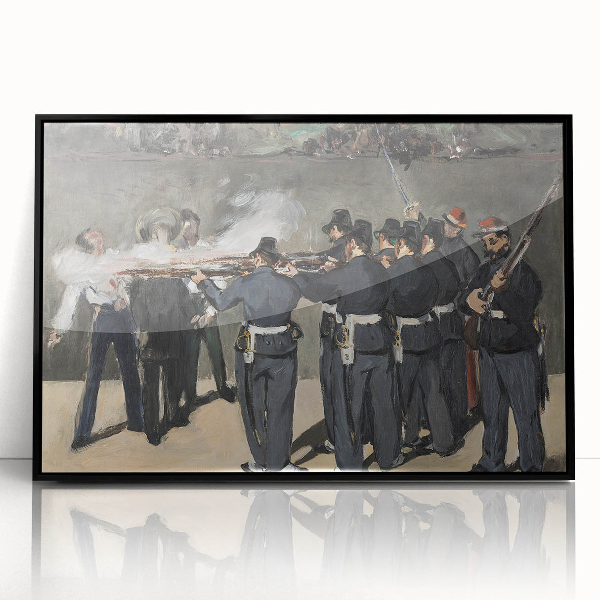 Impressionism Wall Art: The Execution of Emperor Maximilian Print