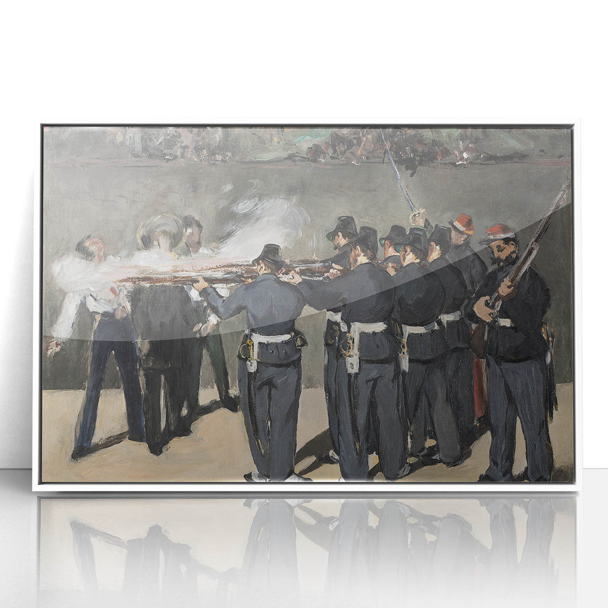 Impressionism Wall Art: The Execution of Emperor Maximilian Print