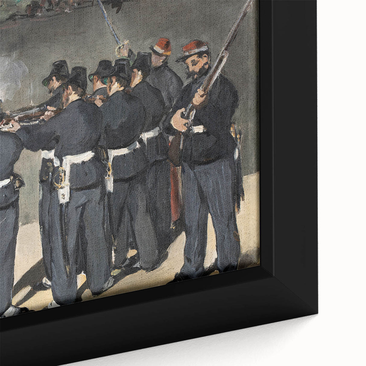Impressionism Wall Art: The Execution of Emperor Maximilian Print