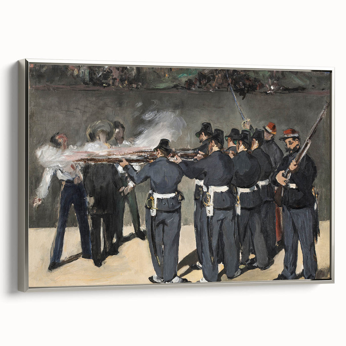 Impressionism Wall Art: The Execution of Emperor Maximilian Print