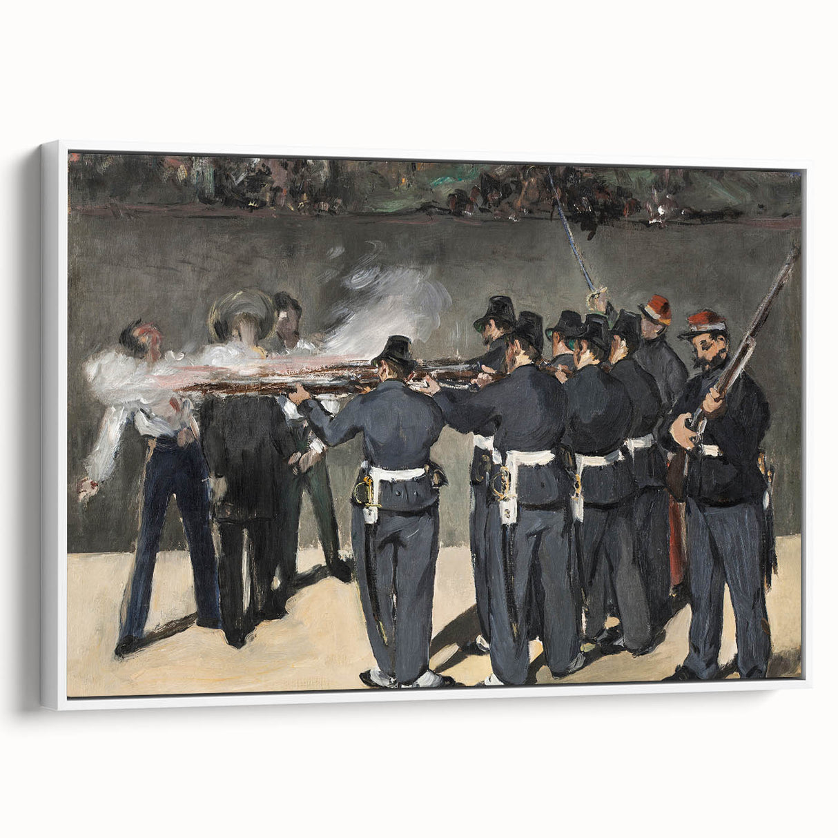 Impressionism Wall Art: The Execution of Emperor Maximilian Print