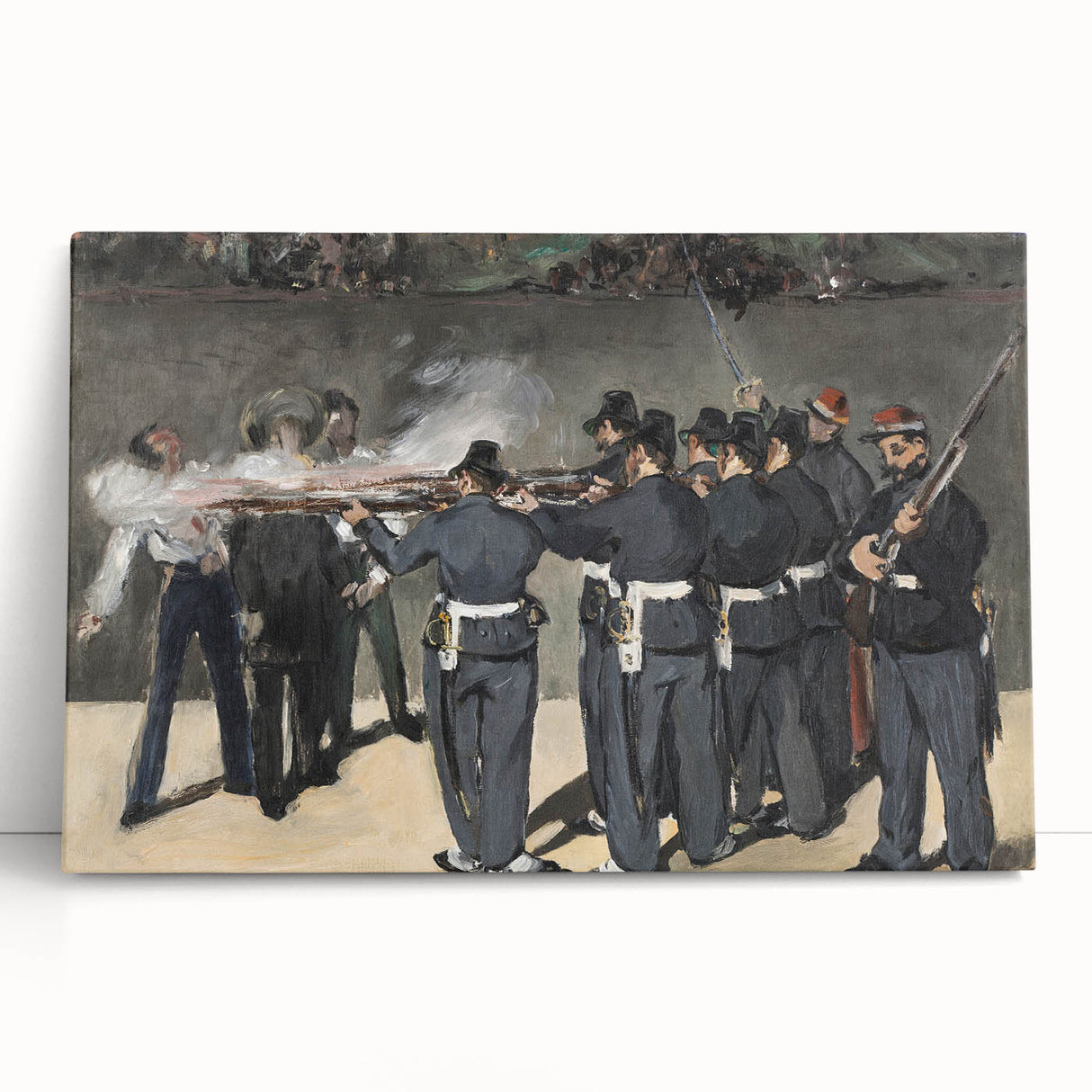 Impressionism Wall Art: The Execution of Emperor Maximilian Print